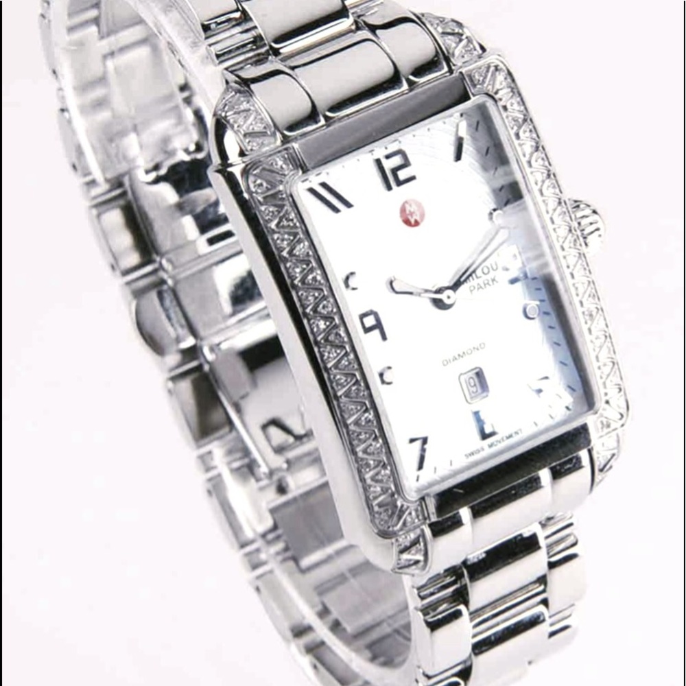 Milou Park Diamond 3-Link Watch MWW15C000016